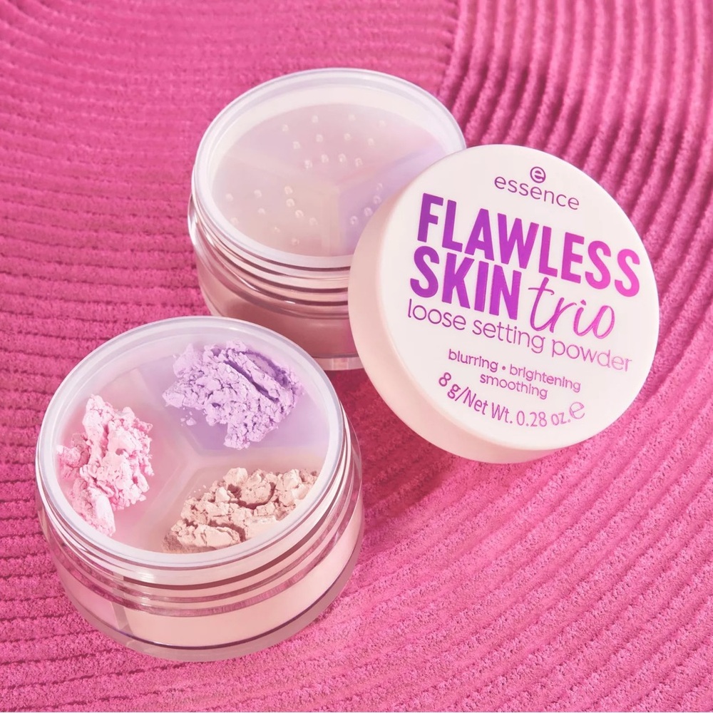 ❗️LAST 1❗️🤎5 For $25🤎 ESSENCE Flawless Skin Trio Loose Setting Powder